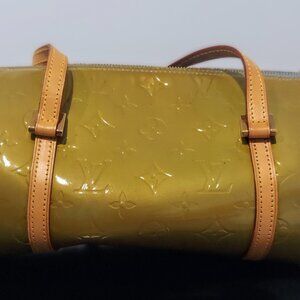 LOUIS VUITTON Papillon Bedford Monogram Vernis Bag In Fern Green *BRAND NEW*